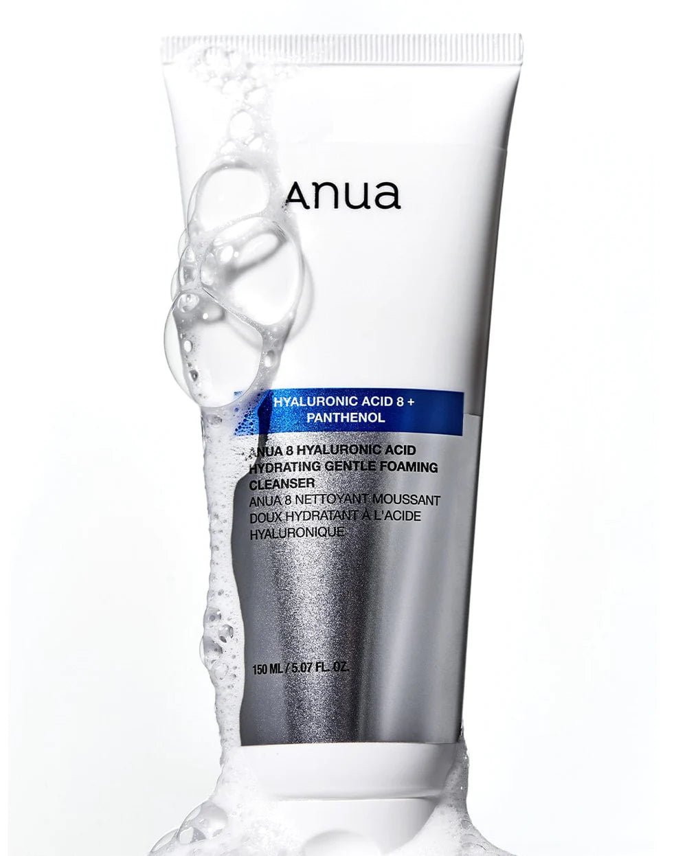 Anua 8 Hyaluronic Acid Cleanser – Deep Hydration & Gentle Foam Face Wash (Original)