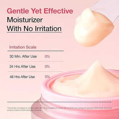 Anua Moisturizer Cream (Original) – Heartleaf 70%, Peach 77% & Soothing Formula | Hydrating, Calming & Brightening K-Beauty Cream